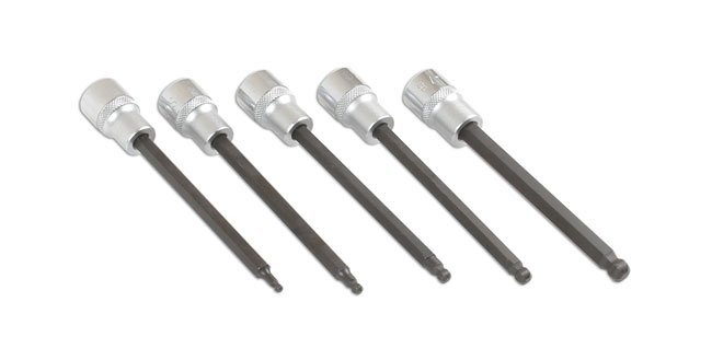 CONJUNTO HEXAGONAL COM EXTREMIDADE ESFÉRICA LONGA AJUSTADA 3/8"D 5PC - Image 4