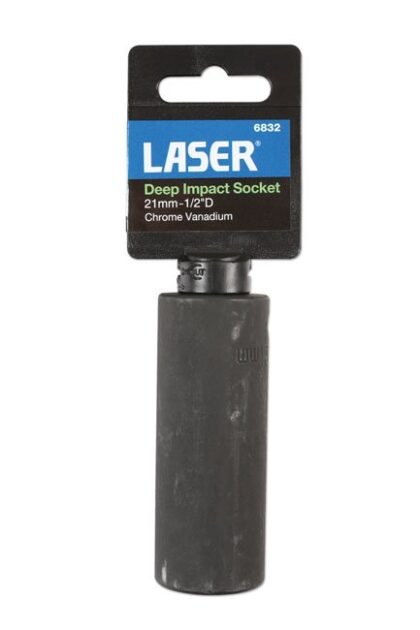 CHAVE DE CAIXA DE IMPACTO LONGA 1/2"D 21MM