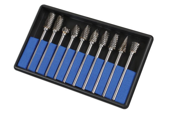 CONJUNTO DE REBARBAR EM CARBONETO DE TUNGSTÉNIO 10PC - Image 2