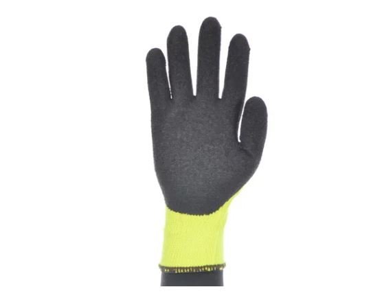 LUVA MECANICA DE POLIESTER E LATEX COSTA ABERTA REF. 302 GRIP T.9 - Image 2