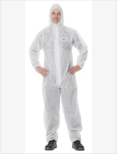 FATO MACACO POLIPROPILENO BRANCO CLASSE 1 3M REF.4500W T.L - Image 3