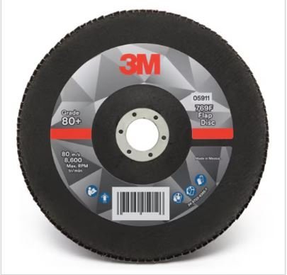 3M™ DISCO DE LAMELAS 769F, T29, 125 MM X 22.23 MM, 60+, PN52009