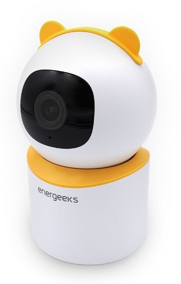 ENERGEEKS - Câmara Wi-Fi motorizada interior 1080P Sentinel KIDS
Detecção de movimento com filtro de humanos
Detecção de som (babycam)
Sensor de temperatura e humidade
Canções de embalar incorporadas
ONVIF