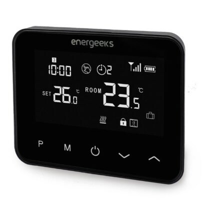 ENERGEEKS - Termóstato Wi-Fi de parede/sem fios Phoenix