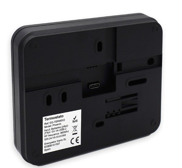 ENERGEEKS - Termóstato Wi-Fi de parede/sem fios Phoenix - Image 5