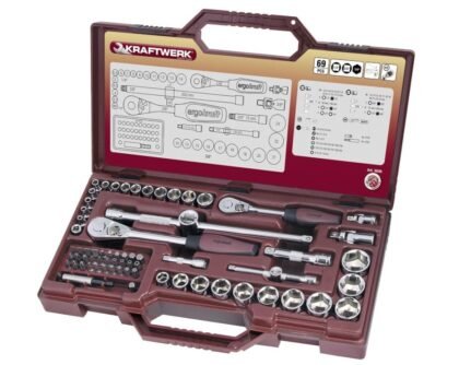 JOGO CHAVES DE CAIXA 1/4" + 3/8" 69PCS