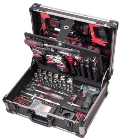 CONJUNTO 264 FERRAMENTAS PROFI. C/ APARAF. BOSCH