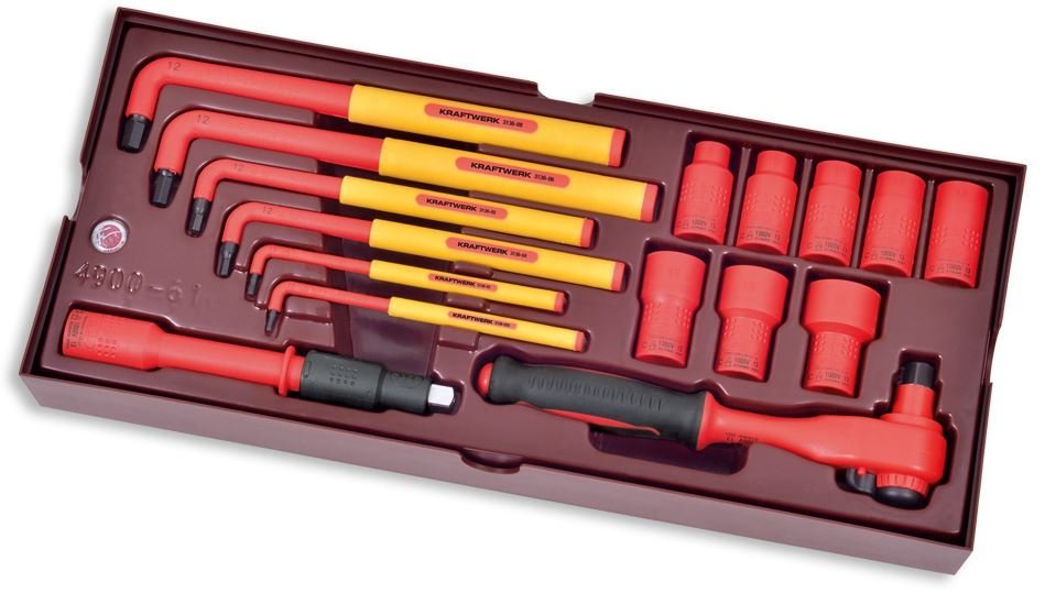 16-pcs COMPLETO Chaves Caixa + Sext Int VDE