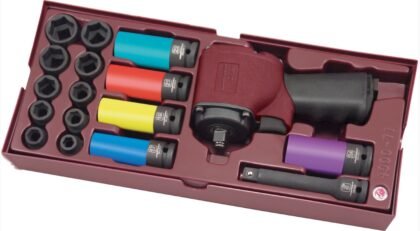 Conjunto 18 Chaves de Impacto COMPLETO 1/2"