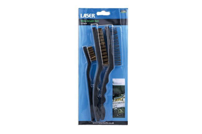 CONJUNTO DE ESCOVAS DE ARAME 3PC - Image 2