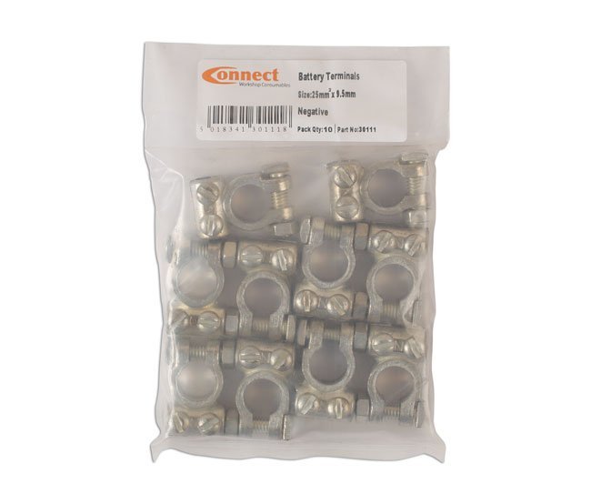 TERMINAL NEGATIVO DA BATERIA 8,5 MM, PACOTE COM 10 PEÇAS - Image 3