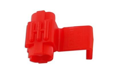 CONECTOR DE EMENDA VERMELHO 0,5-1,5 MM, PACOTE COM 100 UNIDADES