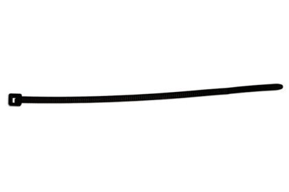 ABRAÇADEIRA DE NYLON PRETA HELLERMANN 100 MM X 2,5 MM T18R, PACOTE COM 100 UNIDADES