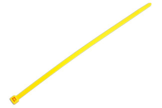 ABRAÇADEIRA DE NYLON AMARELA HELLERMANN 200 MM X 4,6 MM, PACOTE COM 100 UNIDADES - Image 2