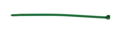 ABRAÇADEIRA DE NYLON HELLERMANN VERDE, 200 MM X 4,6 MM, PACOTE COM 100 UNIDADES