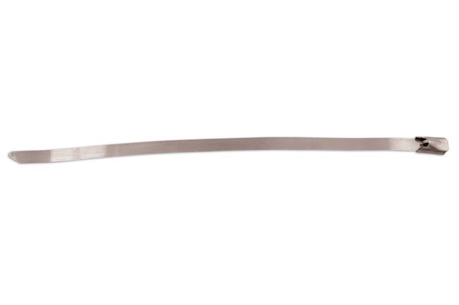 ABRAÇADEIRA DE AÇO INOXIDÁVEL 150 MM X 4,6 MM, PACOTE COM 100 UNIDADES