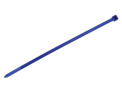 ABRAÇADEIRA DE NYLON AZUL 200 MM X 4,8 MM, PACOTE COM 100 UNIDADES