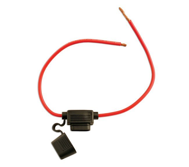 PORTA-FUSÍVEL DE LÂMINA À PROVA DE RESPINGOS - VERMELHO 30A 10 UNIDADES - Image 3