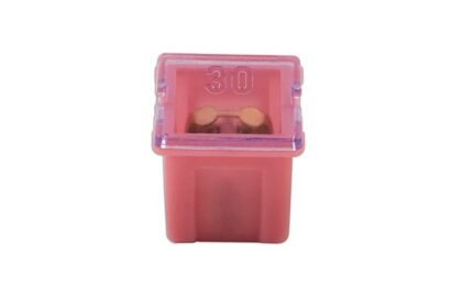 FUSÍVEIS DE CARTUCHO TIPO J DE BAIXO PERFIL, 30 A, ROSA, PACOTE COM 10 UNIDADES.