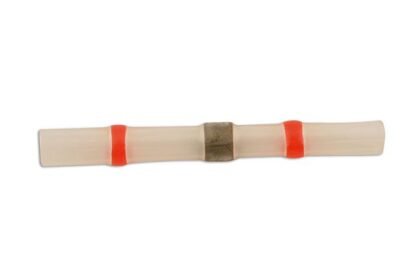 CONECTOR DE EMENDA TERMORRETRÁTIL PARA SOLDA VERMELHA, PACOTE COM 25 UNIDADES