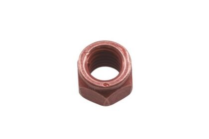 PORCA SEXTAVADA COM RANHURA E REVESTIMENTO DE COBRE M8 X 1,25 X 12 MM (5 PEÇAS)