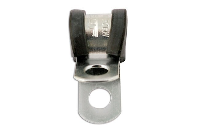 CLIP REVESTIDO DE BORRACHA CONNECT 6MM, PACOTE COM 50 UNIDADES