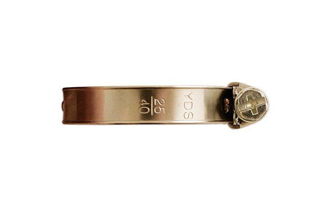 ABRAÇADEIRA DE MANGUEIRA EM AÇO INOXIDÁVEL 8-12MM X 9MM, PACOTE COM 10 UNIDADES - Image 2