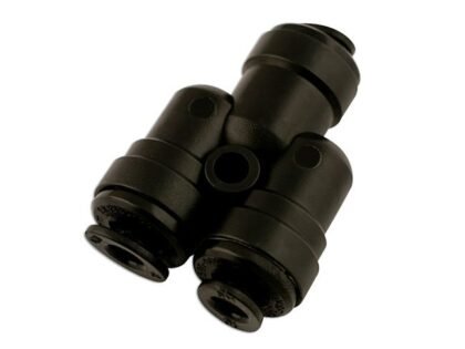 DIVISÓRIA DE ENCAIXE RÁPIDO DE 2 VIAS, 4 MM X 4 MM, PACOTE COM 5 PEÇAS