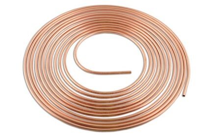 TUBO DE TRAVAO DE COBRE 3/16" X 25 PÉS (1 PEÇA)