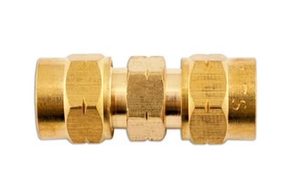 CONEXÃO RETA DE LATÃO 4MM, PACOTE COM 10 PEÇAS
