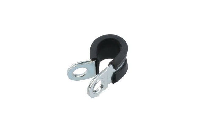 CLIPS COM REVESTIMENTO DE BORRACHA, 10 MM, PACOTE COM 10 UNIDADES