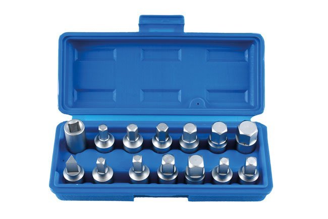CONJUNTO DE CHAVES DO TAMPÃO DE OLEO 3/8"D 14PC