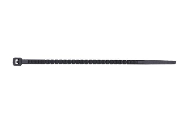 ABRAÇADEIRA DE NYLON PRETA COM SISTEMA DE TORÇÃO, 102 MM X 2,8 MM, PACOTE COM 50 UNIDADES