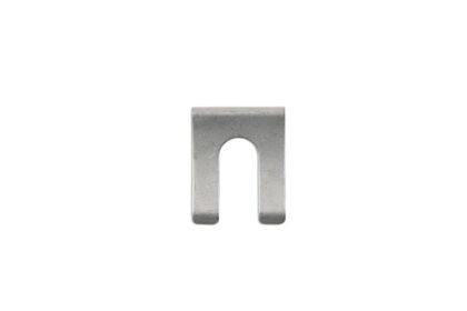 ABRAÇADEIRAS PARA MANGUEIRA DE TRAVAO PRATEADAS, 31 MM X 24,5 MM, PACOTE COM 10 UNIDADES