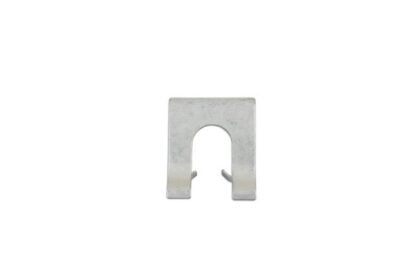 ABRAÇADEIRAS PARA MANGUEIRA DE TRAVAO PRATEADAS, 27,4 MM X 22,2 MM, PACOTE COM 10 UNIDADES