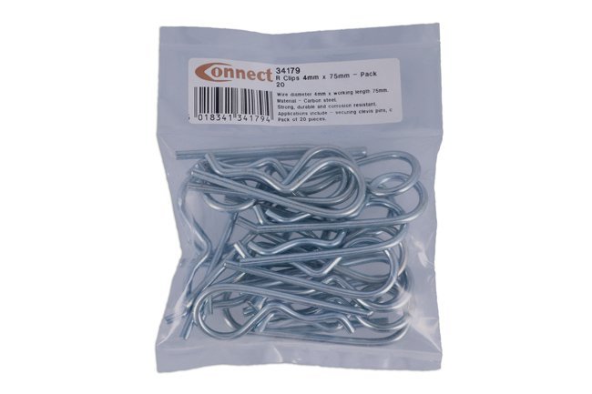 CLIPS R 4MM X 75MM, PACOTE COM 20 UNIDADES - Image 2