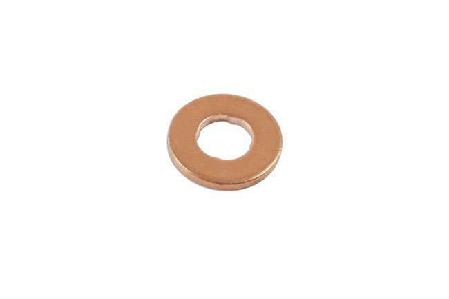 ANILHA DE COBRE PARA INJETOR COMMON RAIL, 15 X 7,5 X 1,5 MM, PACOTE COM 12 UNIDADES - Image 2