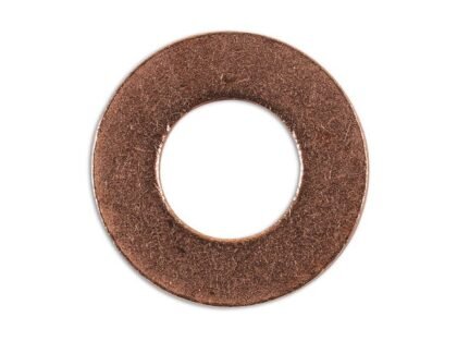 ANILHA PARA BUJÃO DE CÁRTER, COBRE 10 X 20 X 2 MM, PACOTE COM 10 UNIDADES