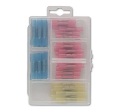 CONJUNTO DE 36 MINI CONECTORES TERMORRETRÁTEIS SORTIDOS