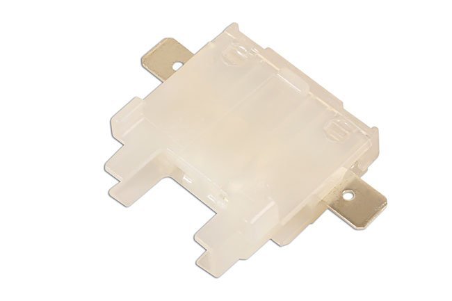 PORTA-FUSÍVEL DE LÂMINA PADRÃO (BRANCO) COM ABAS, 1 PEÇA - Image 2