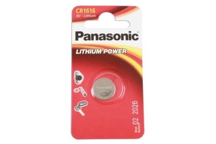 BATERIA TIPO MOEDA PANASONIC CR1616 (1 UNIDADE)