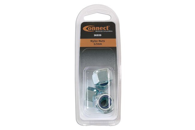 PORCAS NYLOC MÉTRICAS 12MM, PACOTE COM 5 UNIDADES - Image 2