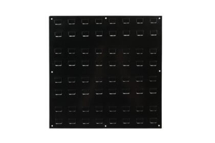 PAINEL METÁLICO COM VENEZIANAS PARA MONTAGEM NA PAREDE - IDEAL PARA CAIXAS DE ARMAZENAMENTO