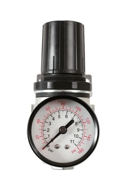 REGULADOR DE FLUXO DE AR COM ROSCA BSP DE 1/4"