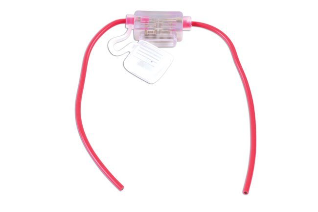 PORTA-FUSÍVEL DE LÂMINA TRANSPARENTE PARA LED (1 UNIDADE)