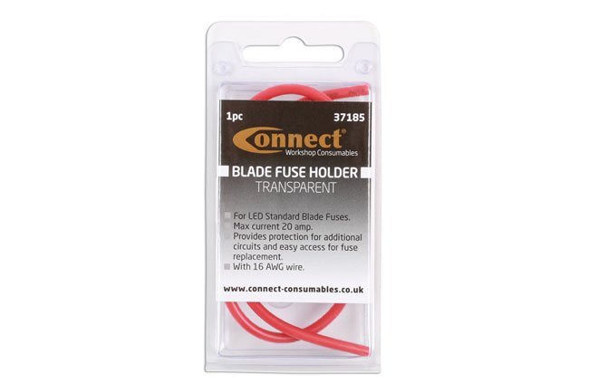 PORTA-FUSÍVEL DE LÂMINA TRANSPARENTE PARA LED (1 UNIDADE) - Image 4