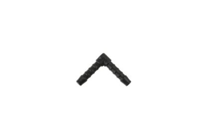 CONECTOR DE COTOVELO PARA TUBO DE PLÁSTICO, 5 MM DE DIÂMETRO INTERNO, PACOTE COM 5 PEÇAS