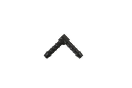 CONECTOR DE COTOVELO PARA TUBO DE PLÁSTICO, 6 MM DE DIÂMETRO INTERNO, PACOTE COM 5 PEÇAS