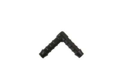 CONECTOR DE COTOVELO PARA TUBO DE PLÁSTICO, 8 MM DE DIÂMETRO INTERNO, PACOTE COM 5 PEÇAS
