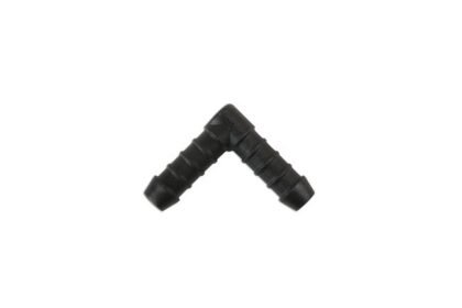 CONECTOR DE COTOVELO PARA TUBO DE PLÁSTICO, 10 MM DE DIÂMETRO INTERNO, PACOTE COM 5 PEÇAS